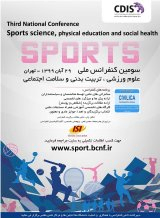 تاثیر ذهن آگاهی بر اضطراب و عملكرد ورزشی بسكتبالیست های دختر شهر تهران