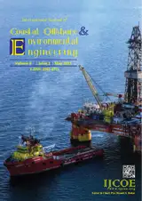 Damage localization and quantification in the Catwalk of Foroozan offshore complex using improved modal strain energy method
