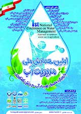 منابع آب زیر زمینی حقوق آب و چالش های امروز مطالعه موردی دشت قزوین