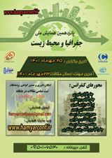 پیش بینی مکانی درصد ذرات سیلت خاک فضای سبز درون شهری(مطالعه موردی: منطقه پنج شهرداری شیراز)